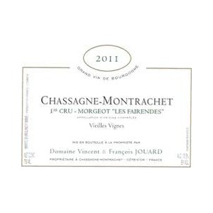 Domaine Vincent & François Jouard, Chassagne-Montrachet 1er Cru - Morgeot "Les Fairendes"