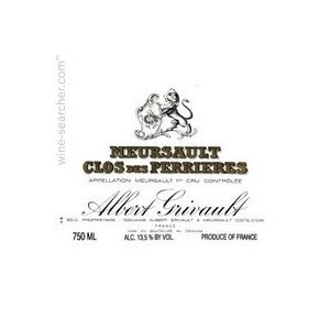 Meursault 1er Cru, Albert Grivault, Clos des Perrières (Monopole)